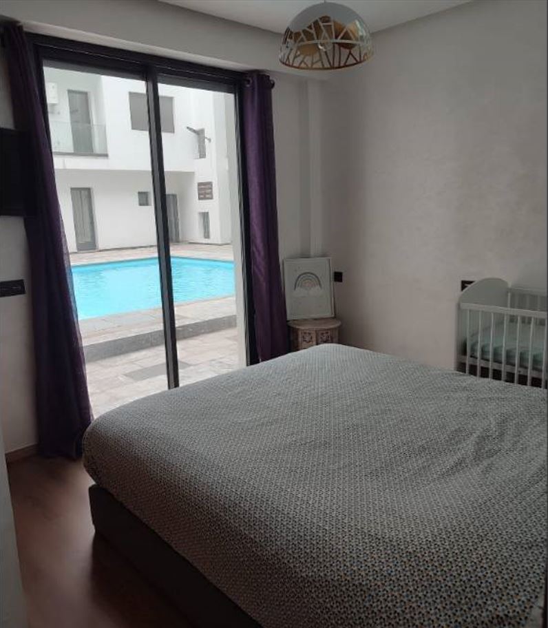 Loué: Appartement avec Piscine à Founty-AGADIR