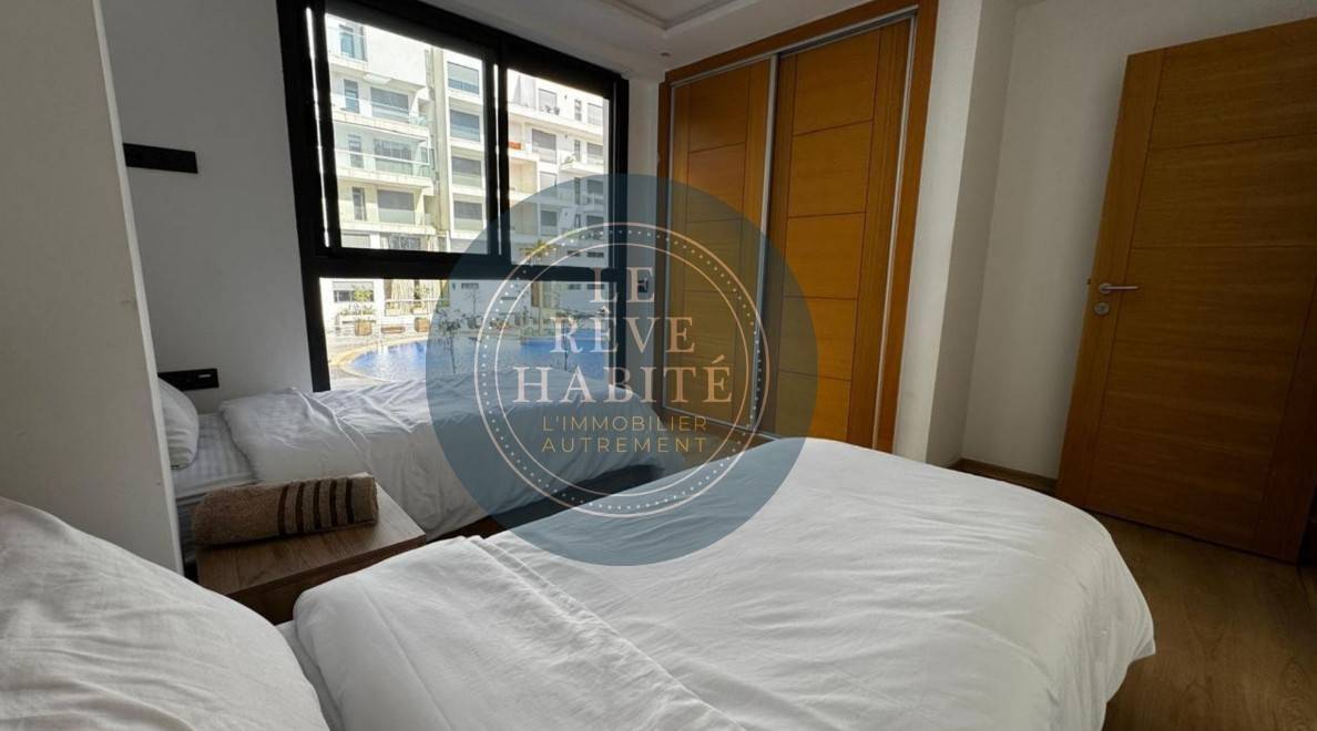 Location vacances: Appartement à AGADIR. Meilleur Prix : 1200 DH/Nuit