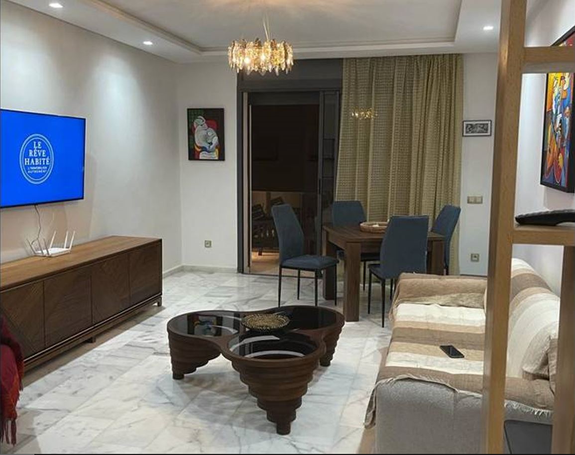 Location vacances: Appartement à AGADIR. Meilleur Prix : 1200 DH/Nuit
